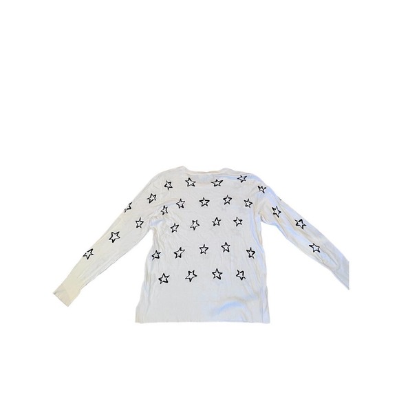 NWT Marled white star sweater sz Large - Picture 8 of 8